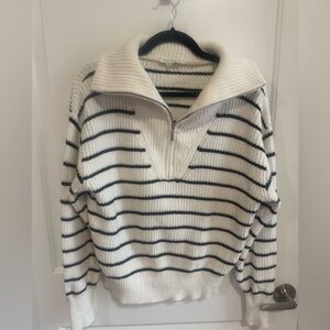 Half Zip pullover sweater